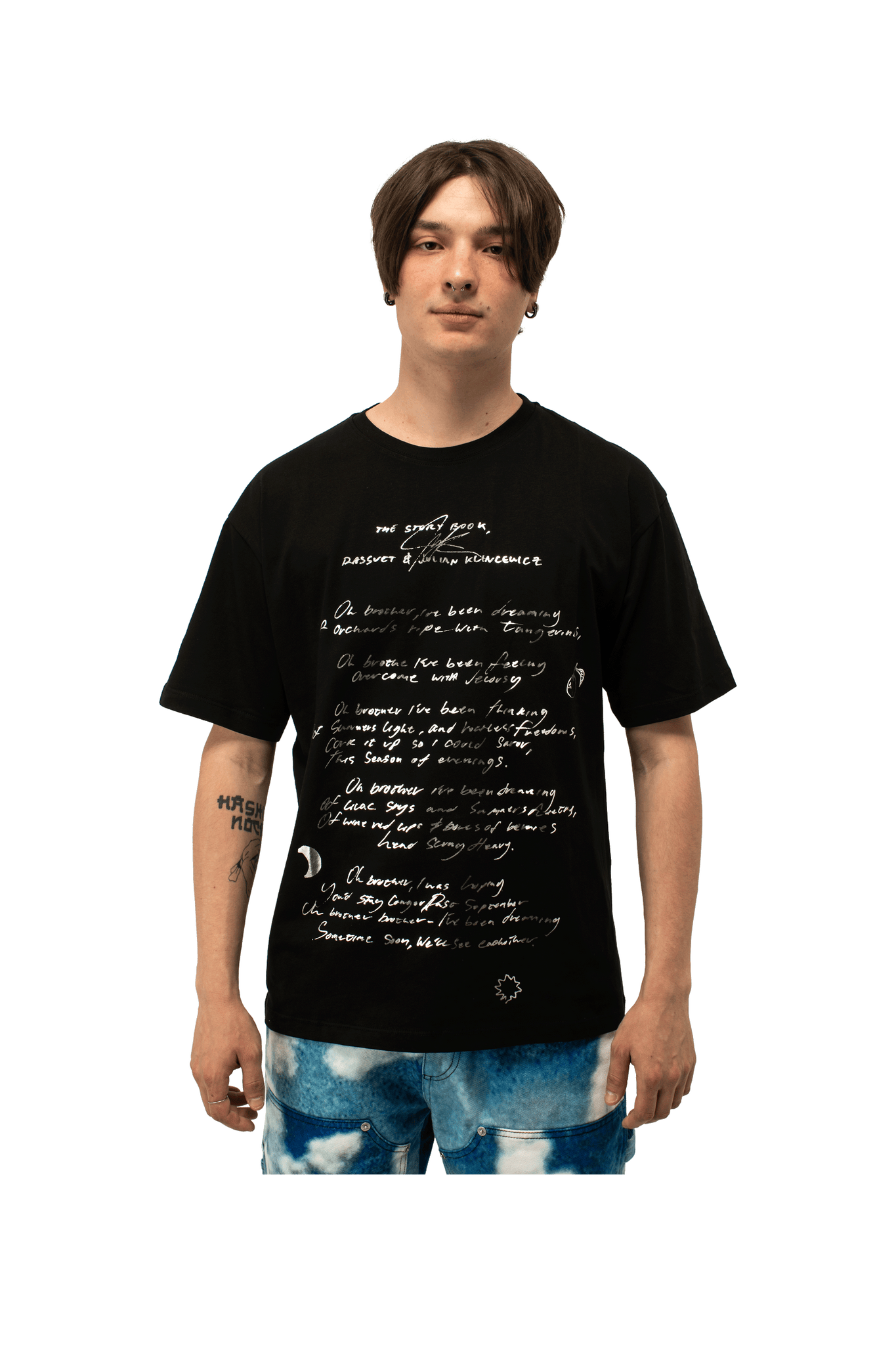 Poem Tee Shirt Knit x Julian Klincewicz